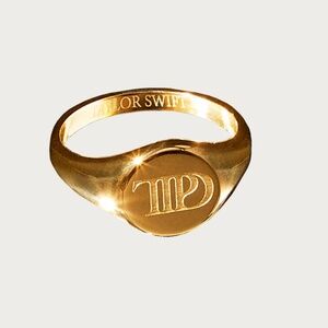 Taylor Swift The Tortured Poets Department TTPD Ring NEW